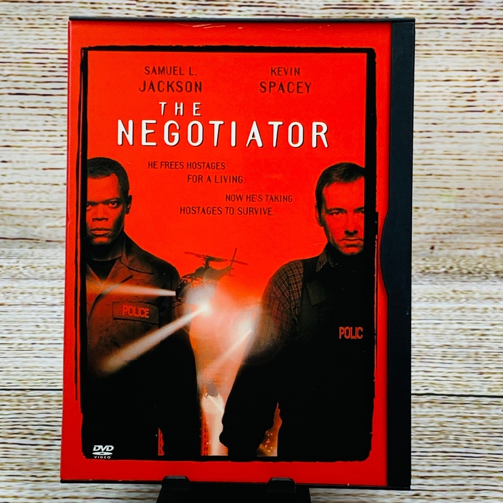 The Negotiator [1998 DVD] Samuel L. Jackson Kevin Spacey Action Thriller‎ Movie